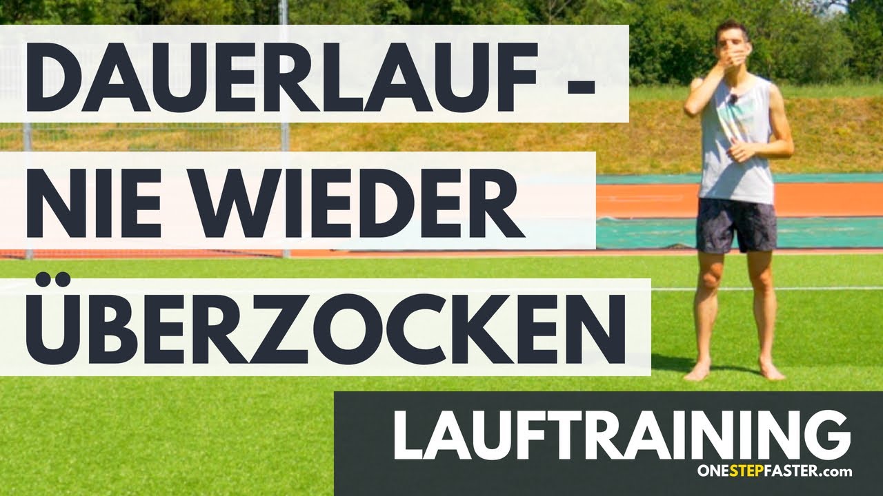 Nasenatmung beim Laufen - Wie du deinen langsamen Dauerlauf im richtigen Tempo läufst