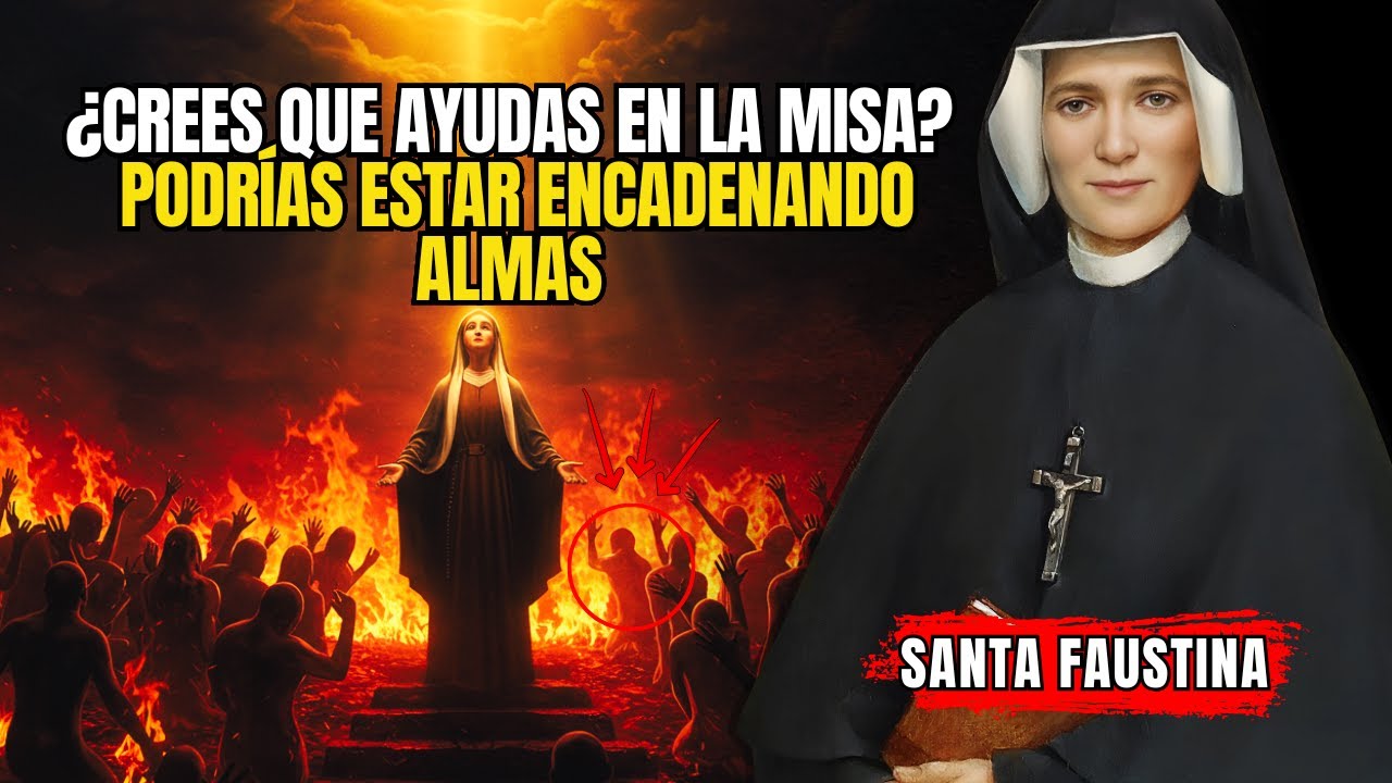 Santa Faustina reveló EL SECRETO: 7 errores modernos en la misa que atan almas en el purgatorio.