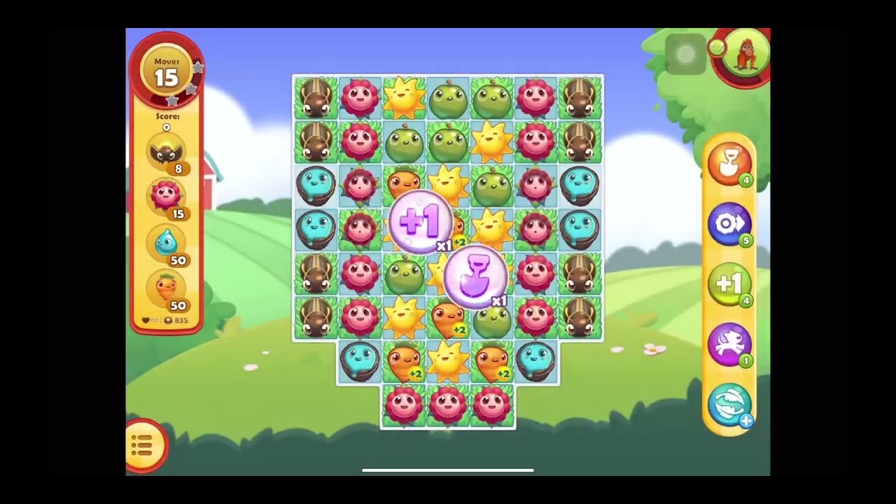 Farm Heroes Saga Level 831-840