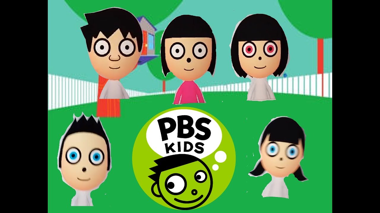 Every PBS Kids Mascot Mii Ever!!!