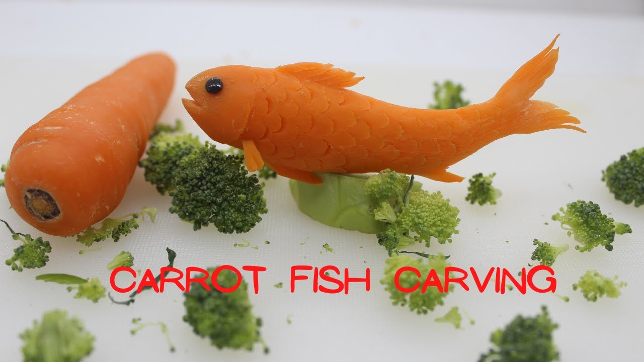 Carving a Stunning Carrot Fish: Edible Artistry at Its Best 