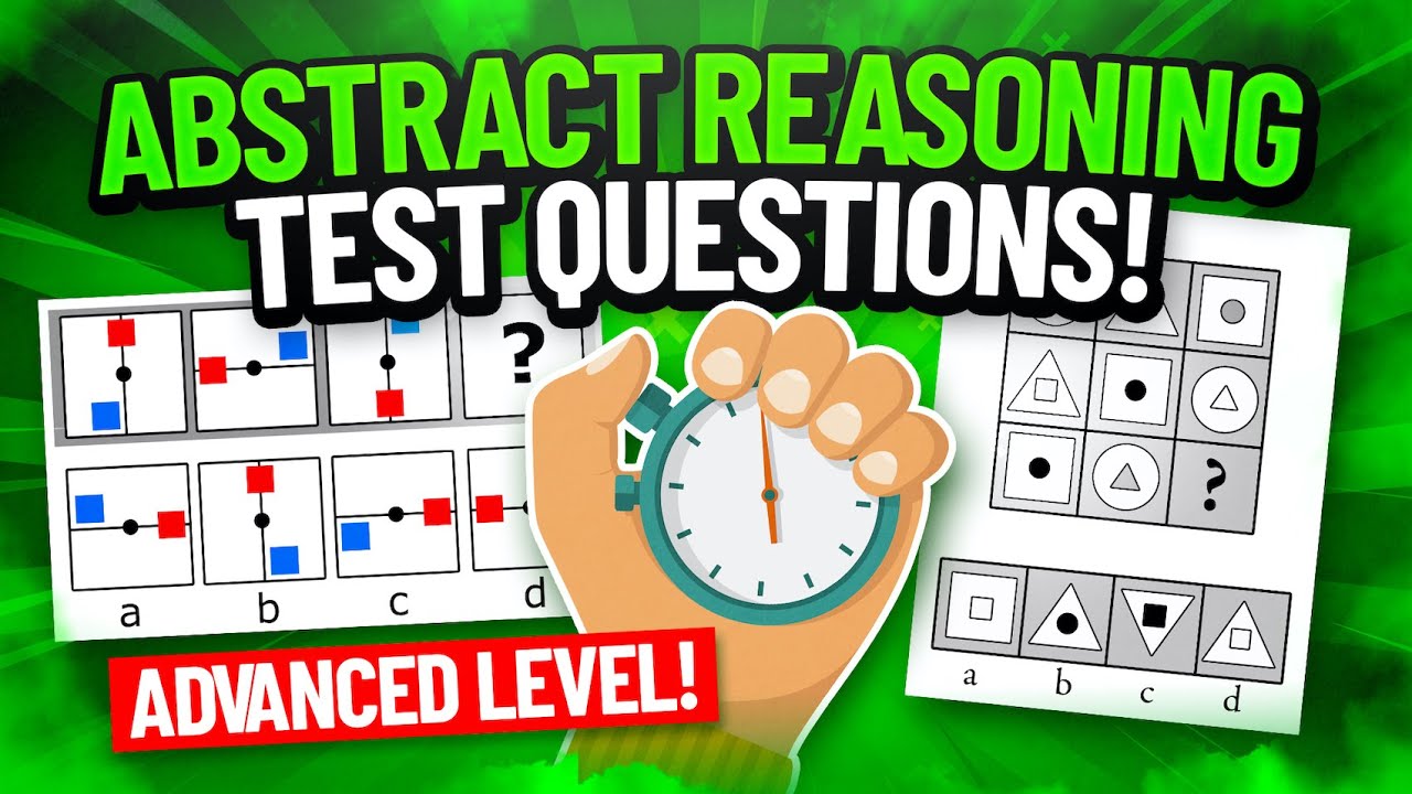 ABSTRACT REASONING TEST Questions & Answers! (ADVANCED LEVEL!) HOW to PASS with 100%!