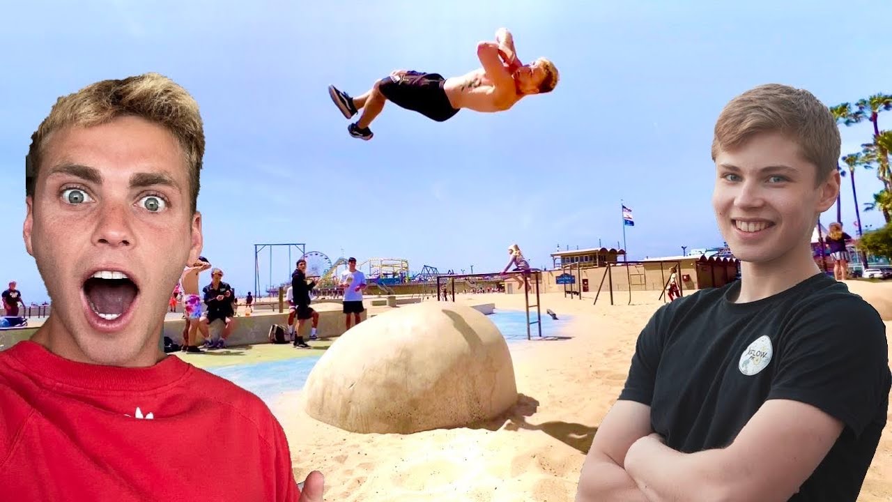 SPENDING THE DAY WITH THE WORLDS BEST PARKOUR ATHLETES!
