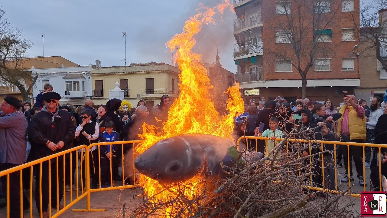 Entierro de la sardina Carnaval 2024 Manzanares