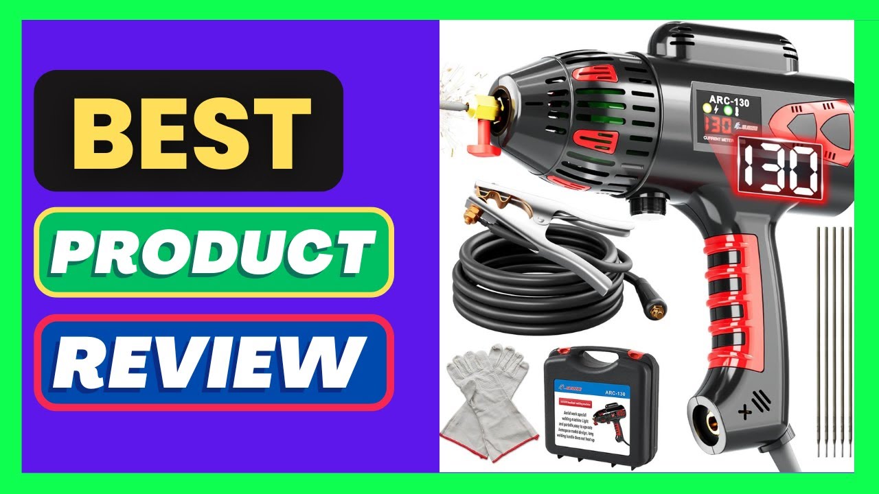 GZ GUOZHI Welding Machine Handheld, 110V 130Amp Portable ARC