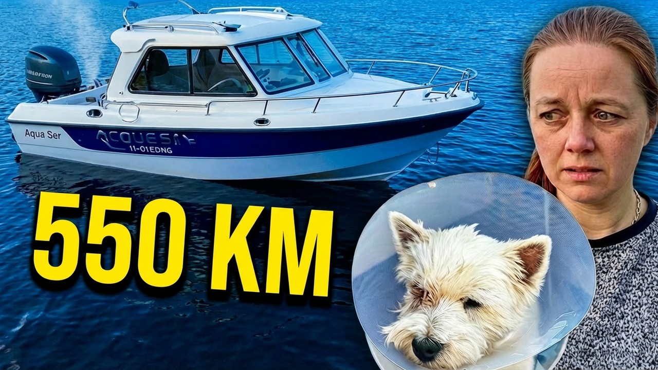 Extreme-veneretki: 9 päivää veneessä ja koira joutui hengenvaaraan!