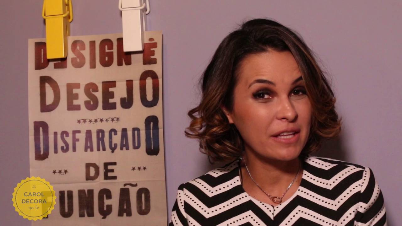 #CarolDecoraNaTV - TENDÊNCIAS DE DECORAÇÃO - EPISÓDIO 01