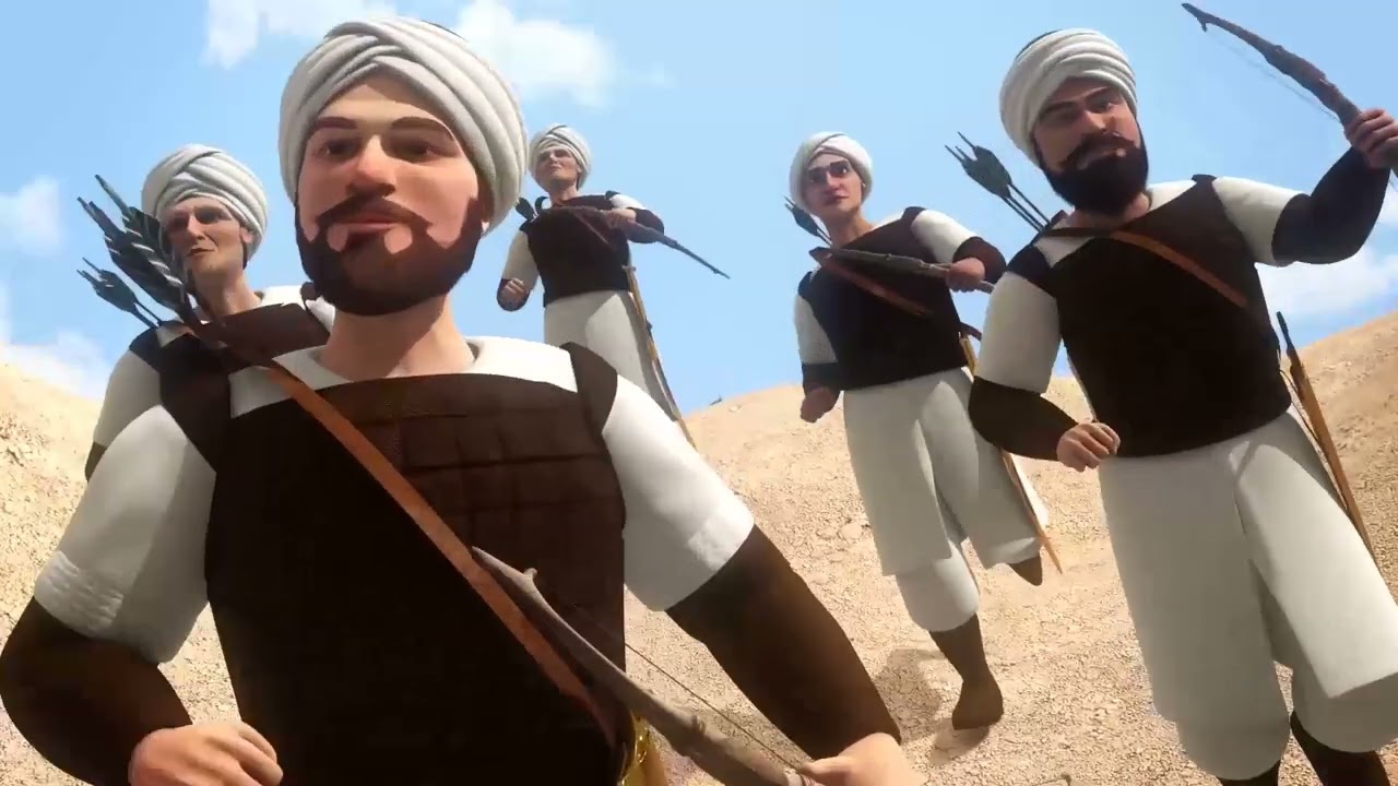 شاهدوا ماذا حدث عندما لطم نجشى الحبشه عمرو عبد العاص #قصص