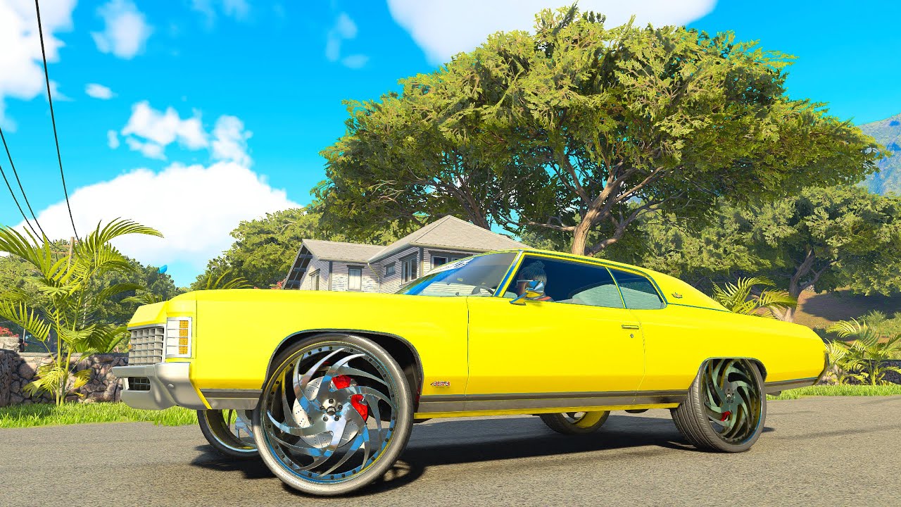 1971 Chevy Caprice  DONK Customizations!!!  The Crew Motorfest