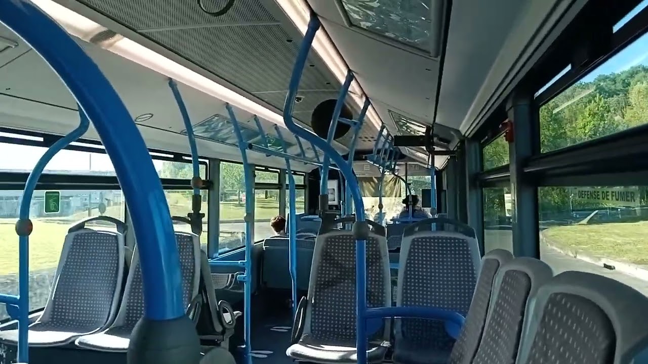 Bus Citéval ( Franconville ) Lacroix Citaro C2 - Gare de Franconville - Le Plessis-Bouch. ( Boucle )