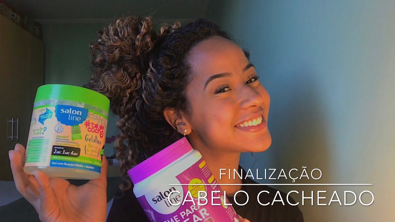 FINALIZAÇÃO CABELO CACHEADO | Minha Finalização Atual