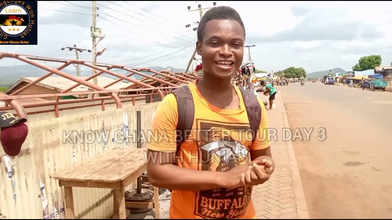 KNOW GHANA BETTER TOUR WITH HUNIAH DAY 3 || JASIKAN & NKWANTA