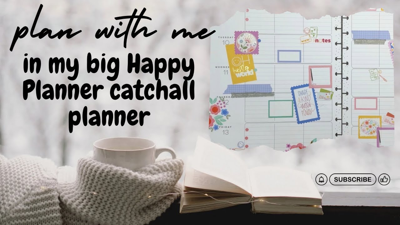 Plan with me in my big catchall for the week of Valentine’s Day