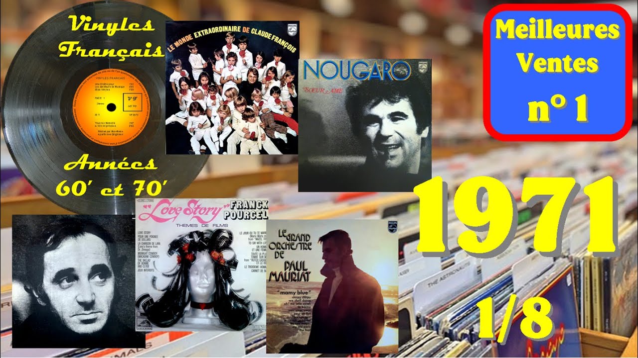 Meilleures ventes n° 1 - Vinyles francais