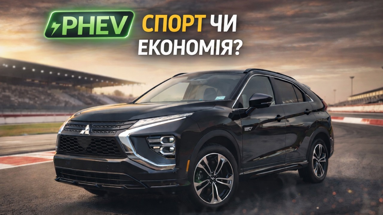 PHEV Mitsubishi Eclipse Cross - ГІБРИД, ЯКИЙ ДИВУЄ ВИТРАТОЮ. ОГЛЯД ПЛЮСИ І МІНУСИ