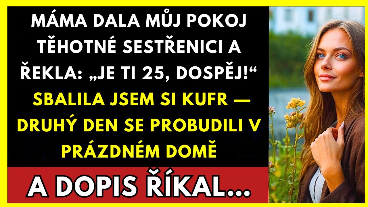Máma Dala Můj Pokoj Sestřenici A Řekla, Ať Se V Životě Někam Dostanu