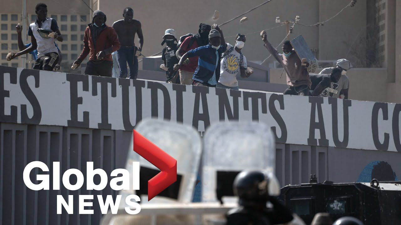Clashes erupt for 2nd day after Senegal opposition leader arrested