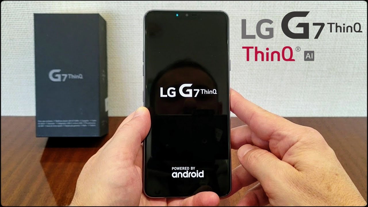 Unboxing (Desempaquetado) LG G7 Thing Q
