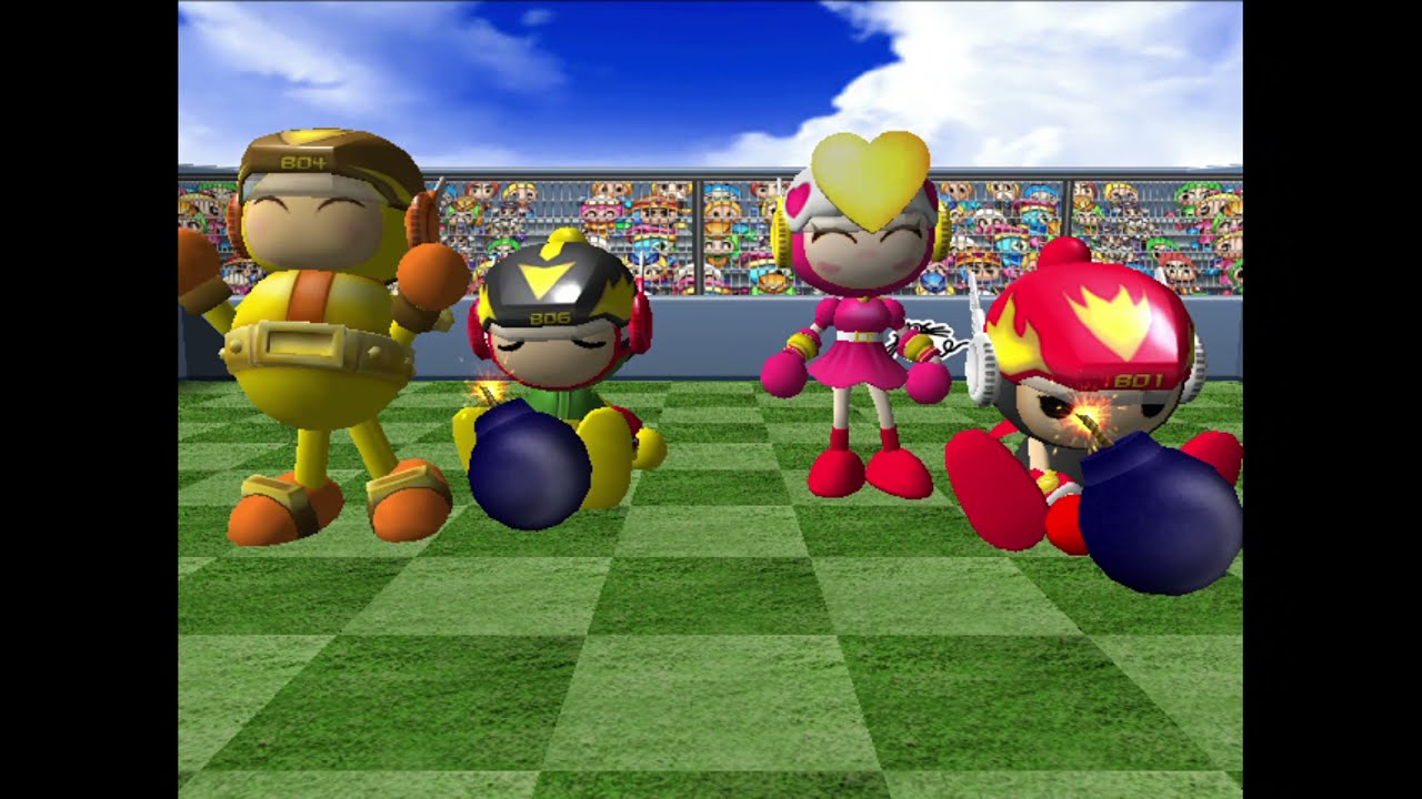 Bomberman Hardball - (PCSX2) - (Star Battle) - (Multiplayer 2)