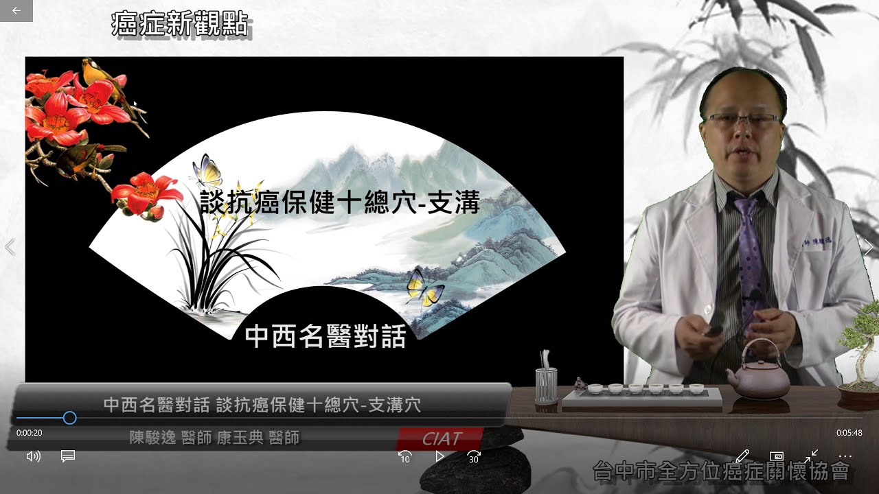 中西名醫對話 談抗癌保健十種穴-支溝穴