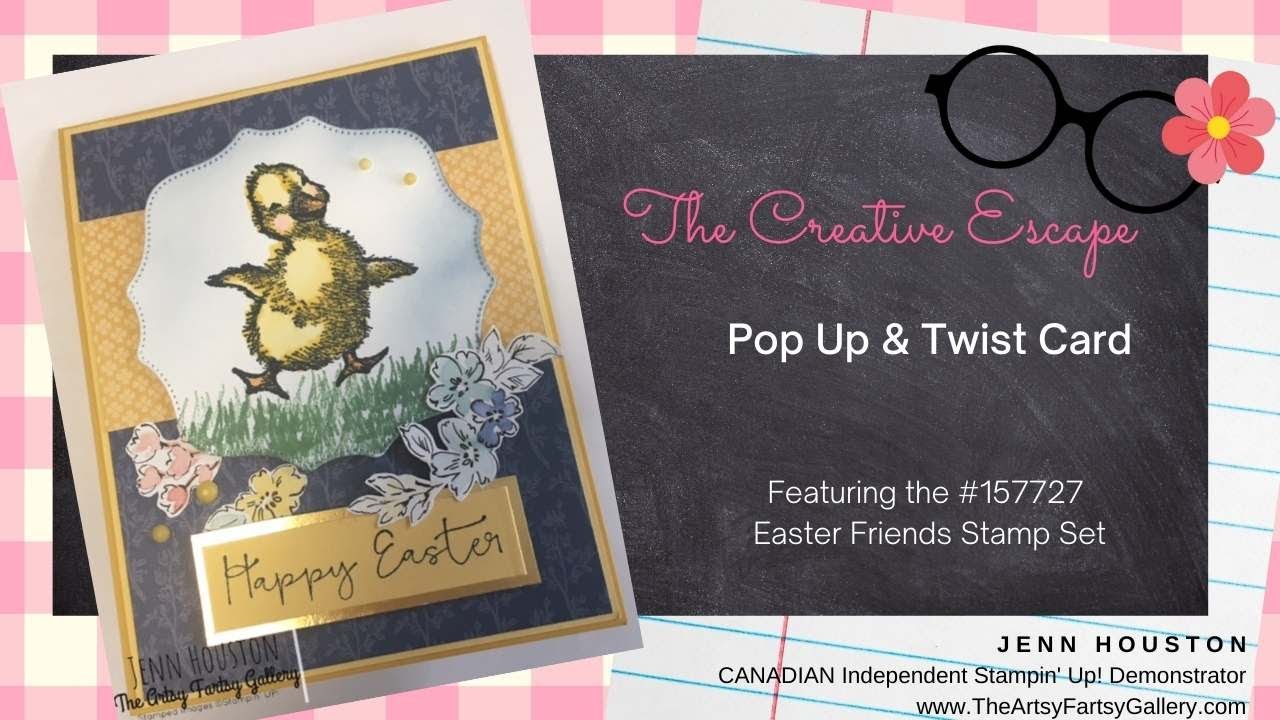 The Creative Escape - Pop Up & Twist Card