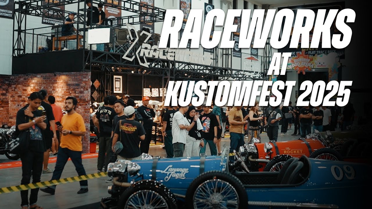 RACEWORKS : MOVIE STORY RACEWORKS AT KUSTOMFEST 2025