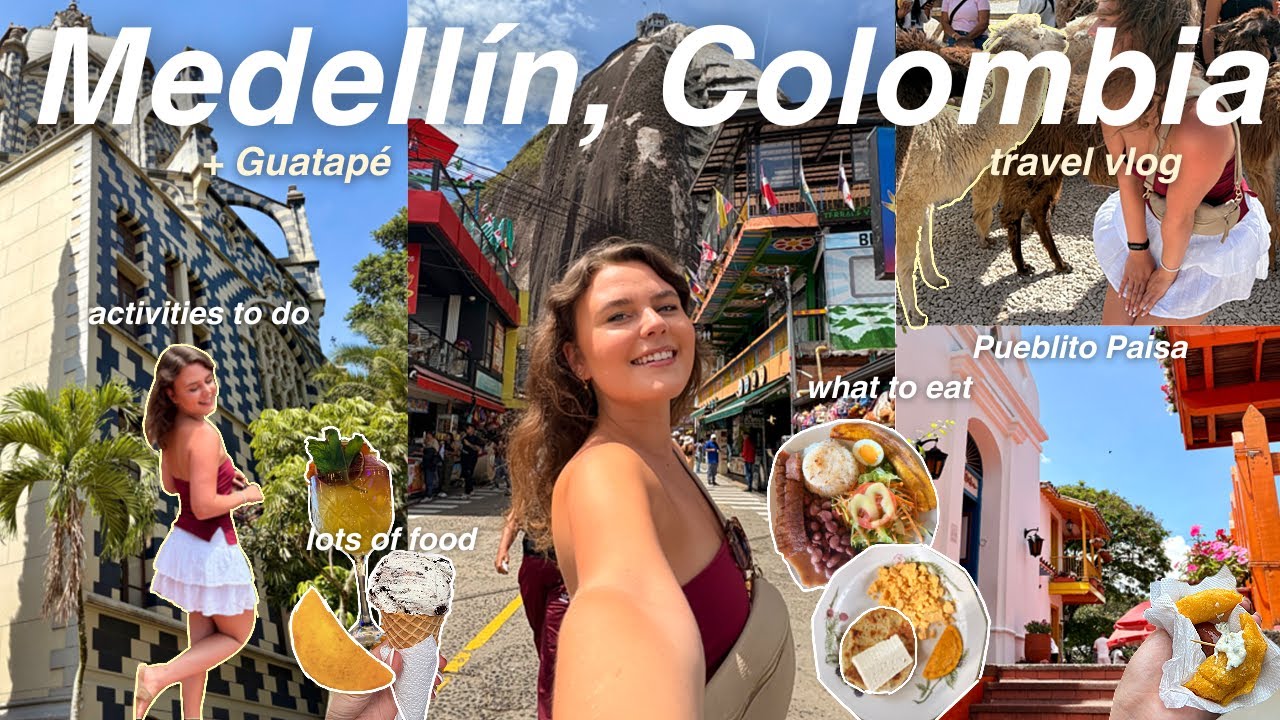 MEDELLÍN, COLOMBIA☕️: Best Food Spots, Must-See Attractions & Guatapé Day Trip!