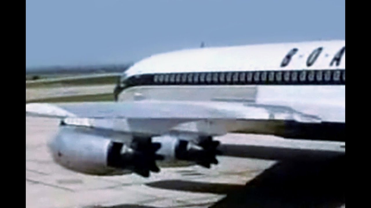 BOAC Vickers VC-10 & Boeing 707-436 Travelogue - 1964