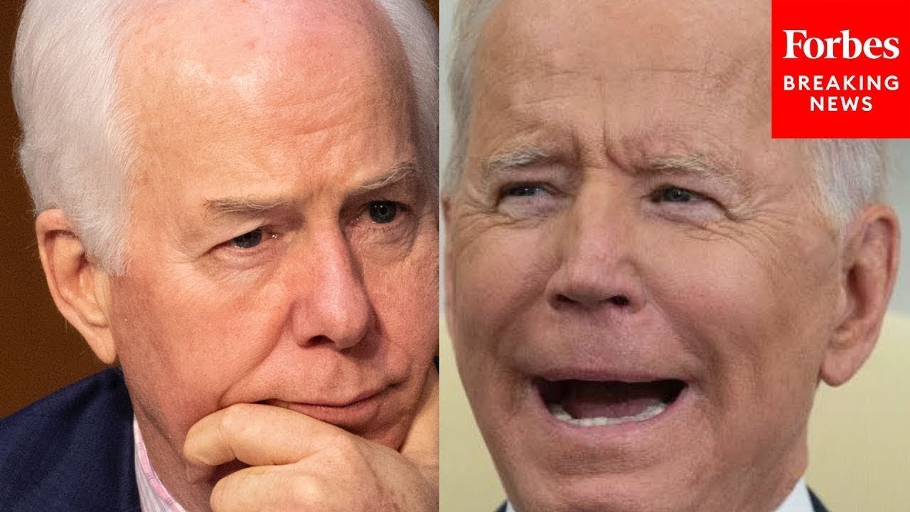 'This Is Simply Not A Monarchy': Cornyn Tears Into Biden's 'Sweeping Mandates'