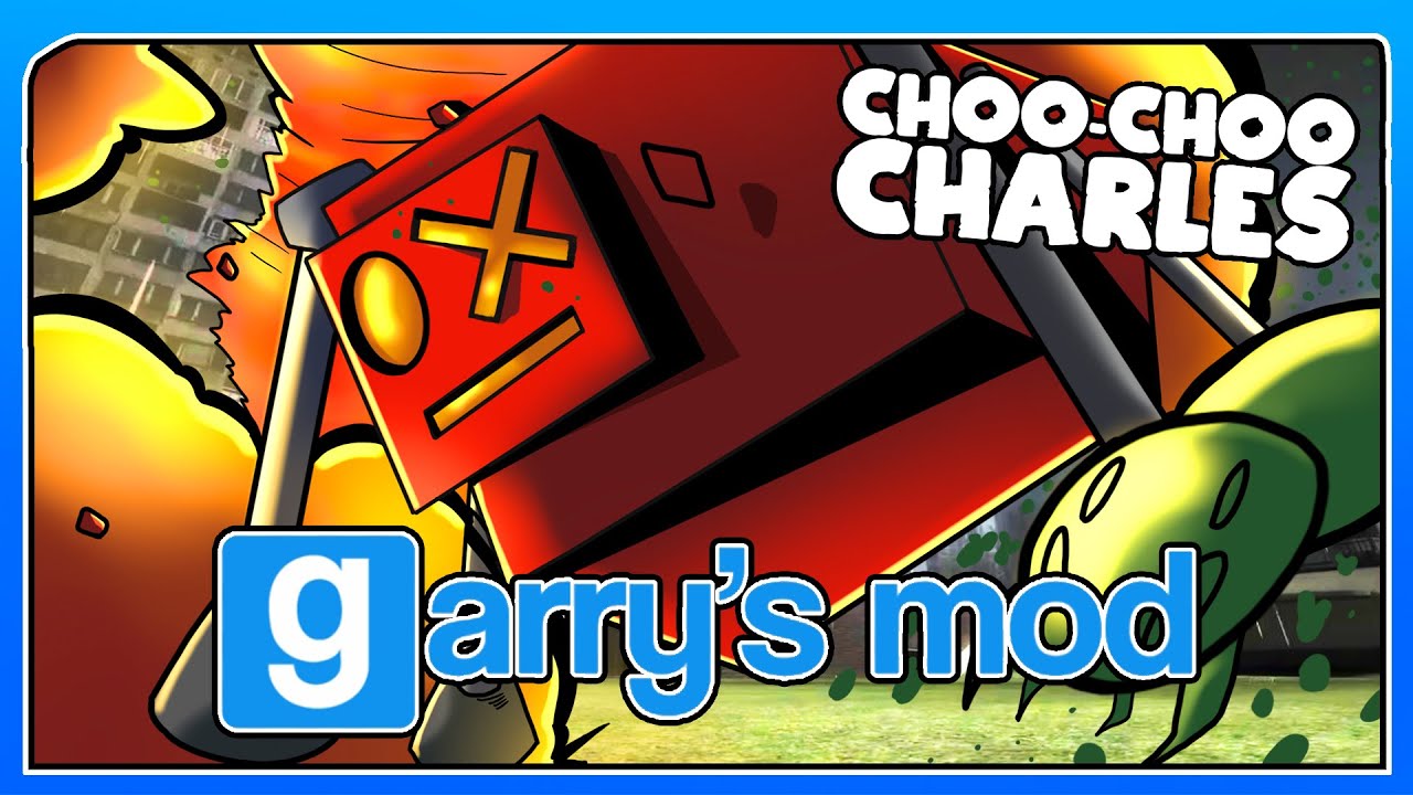 โครตร้อน!! สร้างบ้าน Choo choo charles หลบภัยธรรมชาติ | Garry's Mod Multiplayer Gameplay
