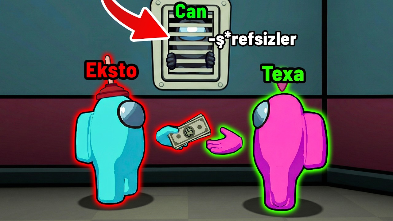 CREWMATE SATIN ALDIM!! HAİNLİK YAPIP YAKALANDI! EKİPLE AMONG US 3D | Eksto Ömer