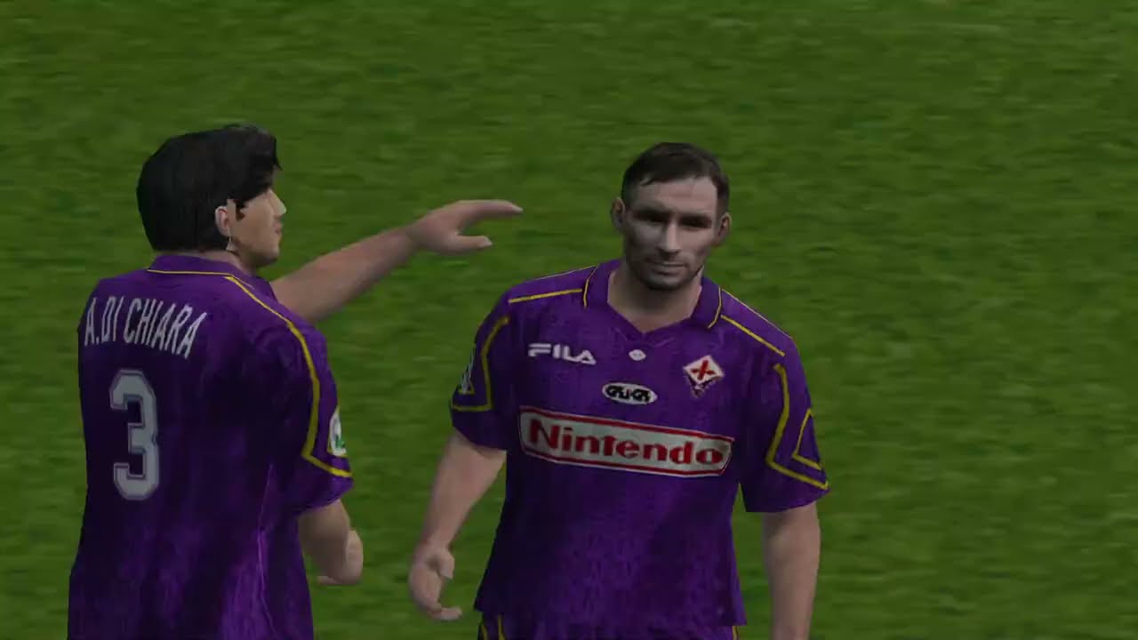 Fiorentina vs Benfica , PES 6 2006 , Playstation PS2/PC