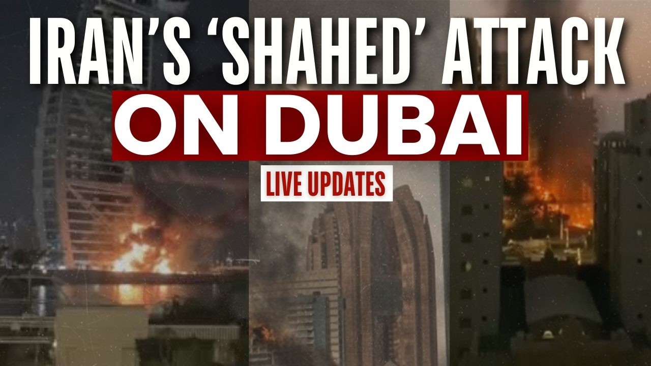 Dubai Airport ATTACK LIVE | Dubai Airport Under Iran's Attacks | Iran Missile Attack |