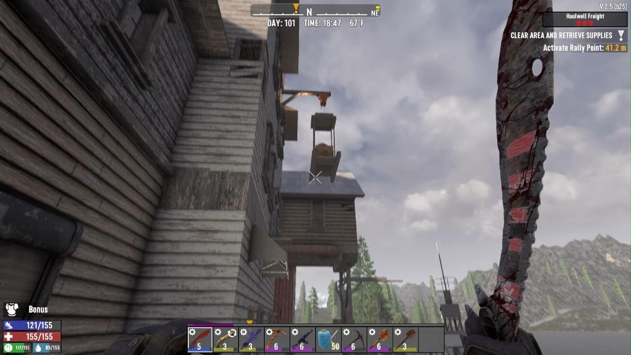 An evening on 7 Days To Die