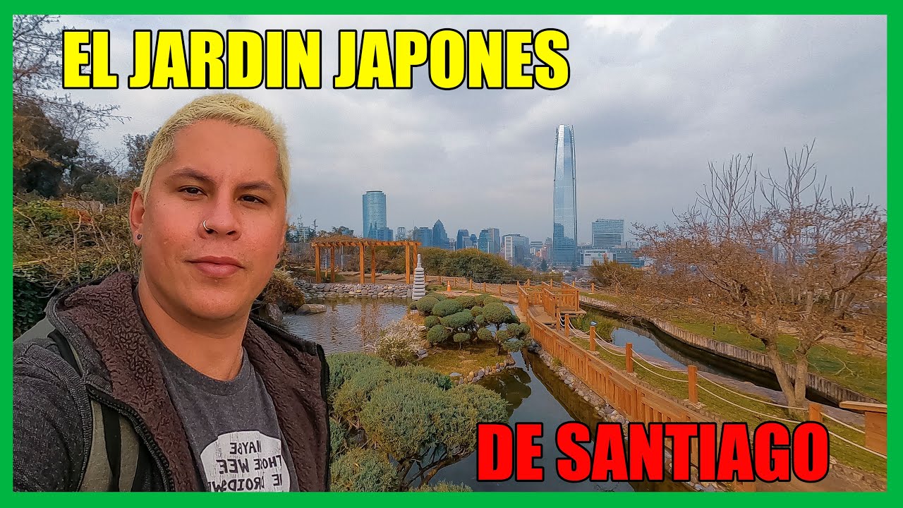 Así LUCE EL JARDIN JAPONES de SANTIAGO I Cerro San Cristóbal I Parque Metropolitano
