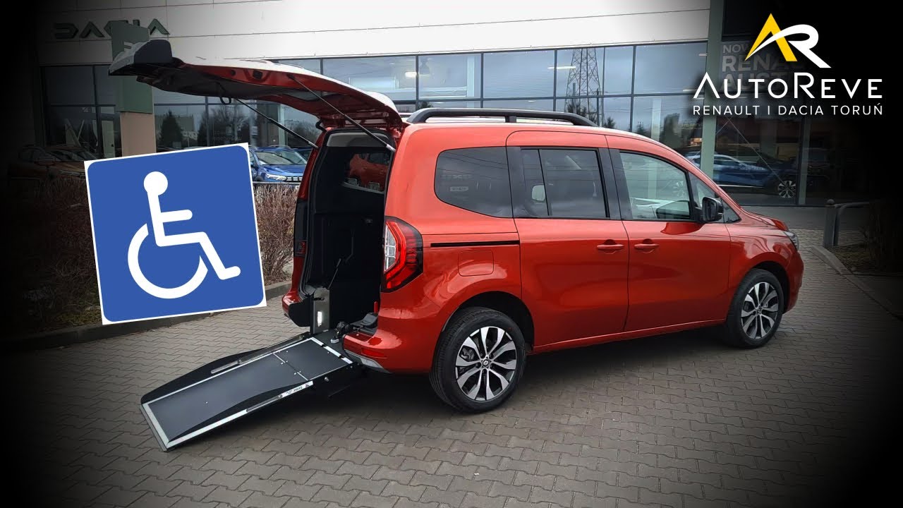 RENAULT KANGOO z zabudową dla osoby niepełnosprawnej