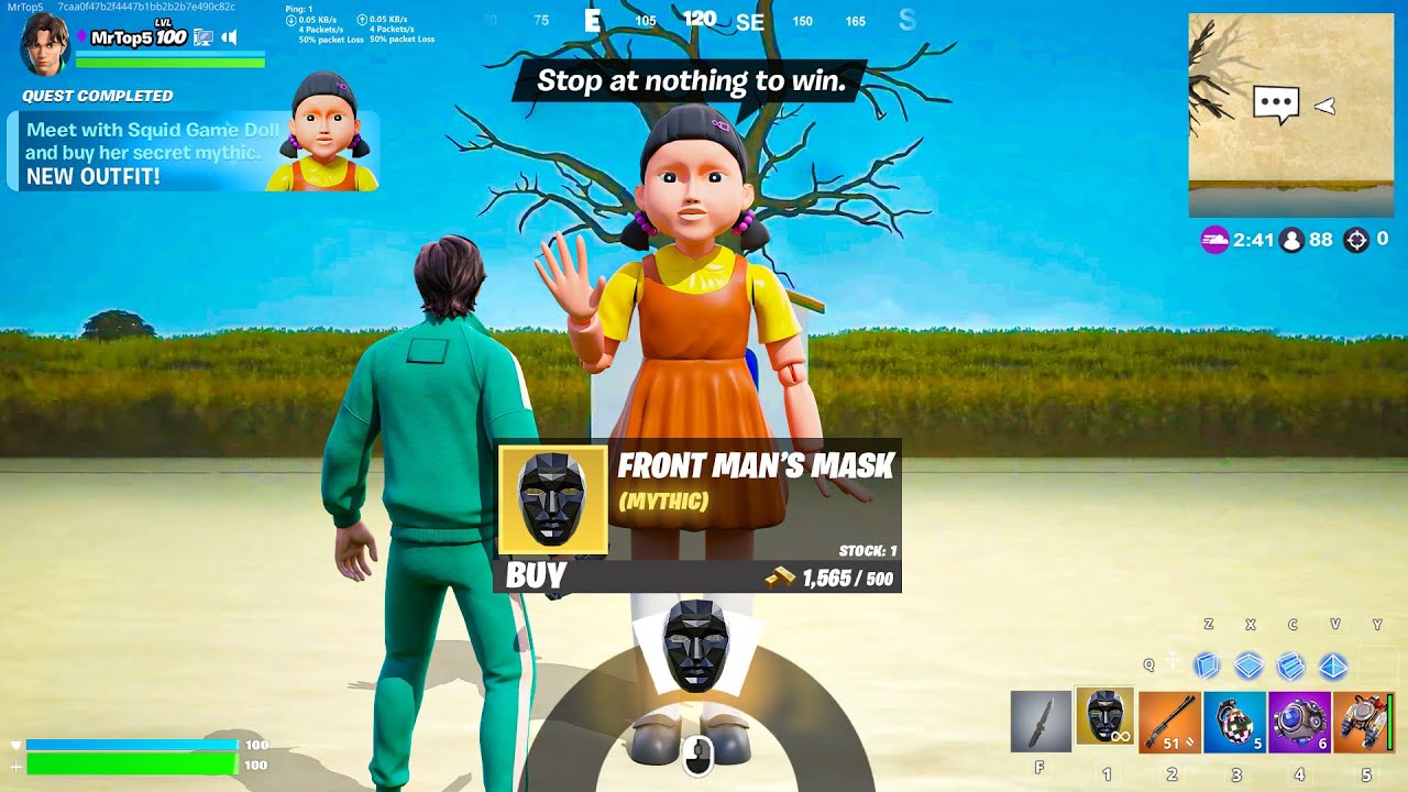 I Pretended To Be SQUID GAME Bosses In Fortnite!