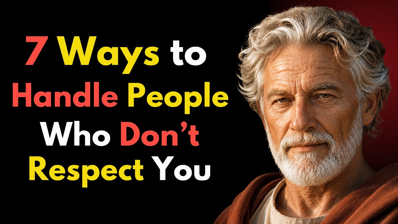 7 Ways to Handle Disrespect Without Saying a Word | Stoicism