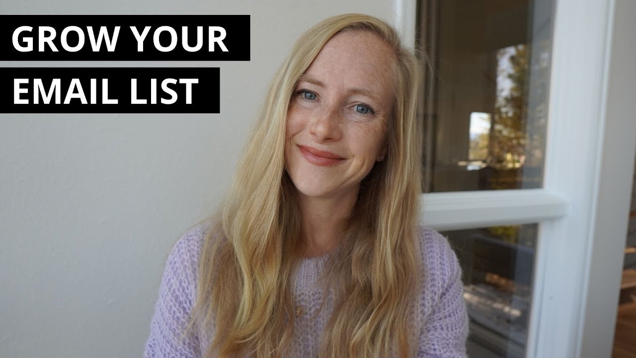 How to Build an Email List for your Health Coaching Business