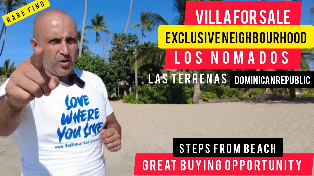 Villa For Sale Private Highend Gated Oceanfront Community | Los Nomodas | Las Terrenas Dr | by KASH