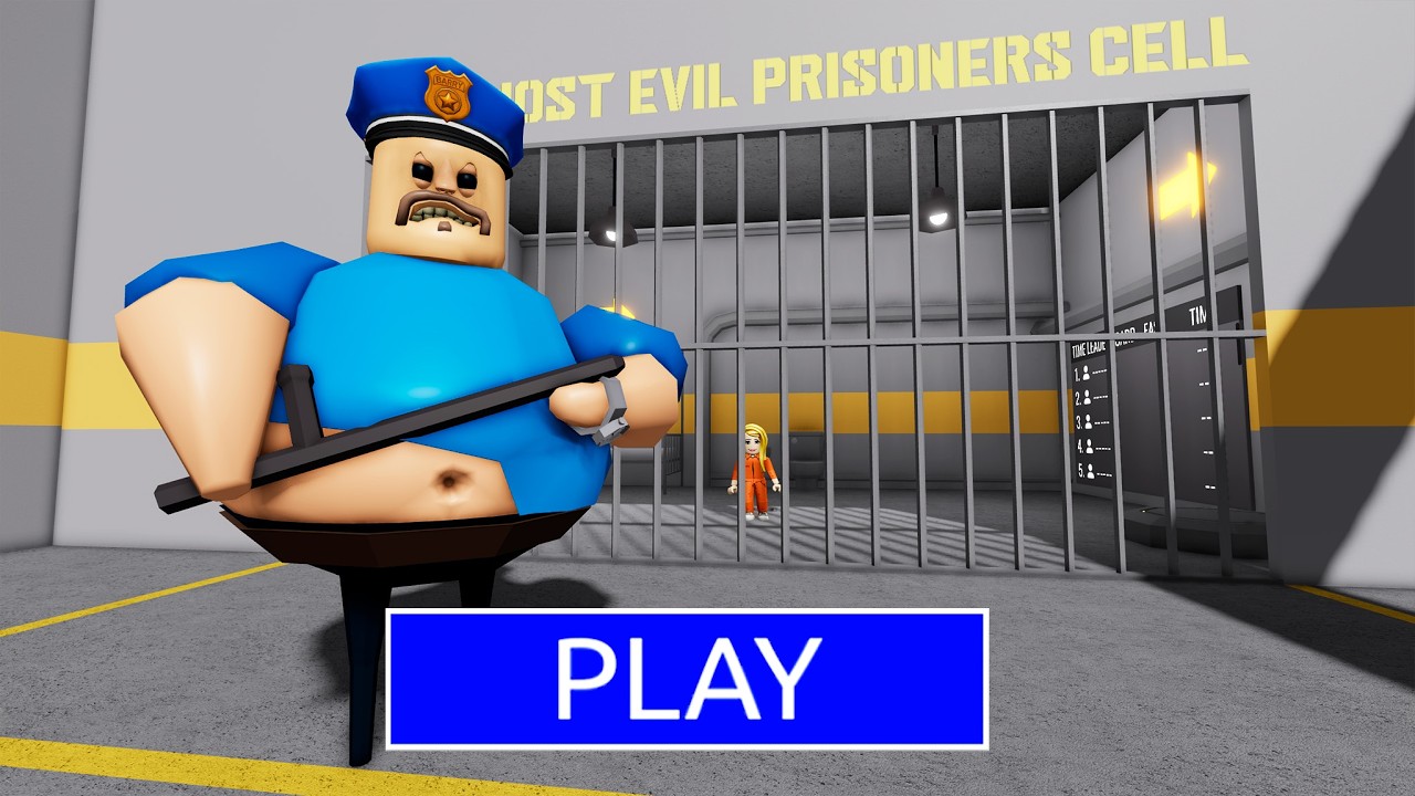 BARRY IN PRISON RUN! NEW OBBY! FULL WALKTHROUGH #roblox