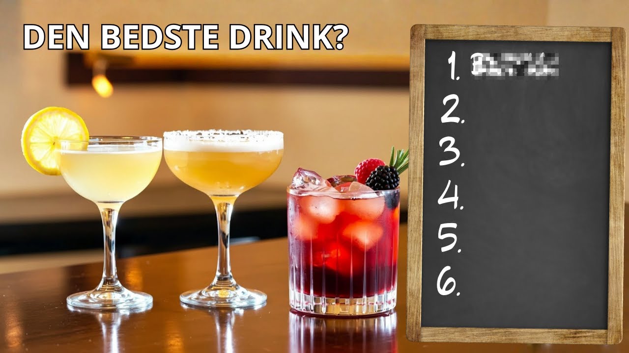 Vi laver og tester 6 drinks – her er DEN BEDSTE