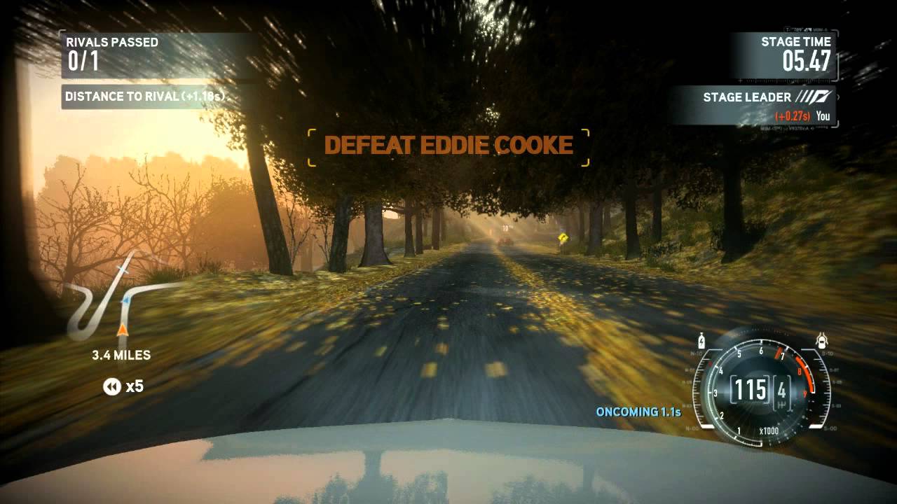 Need For Speed The Run Gameplay [HD] Tier 5 Renault Megane R.S on State Forest