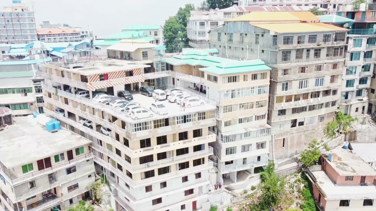 Aerial view of Hotel Mehran Murree