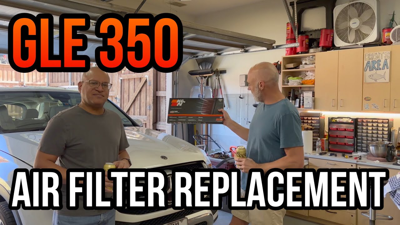 How to replace engine air filter on Mercedes GLE 350 (2020-2023)
