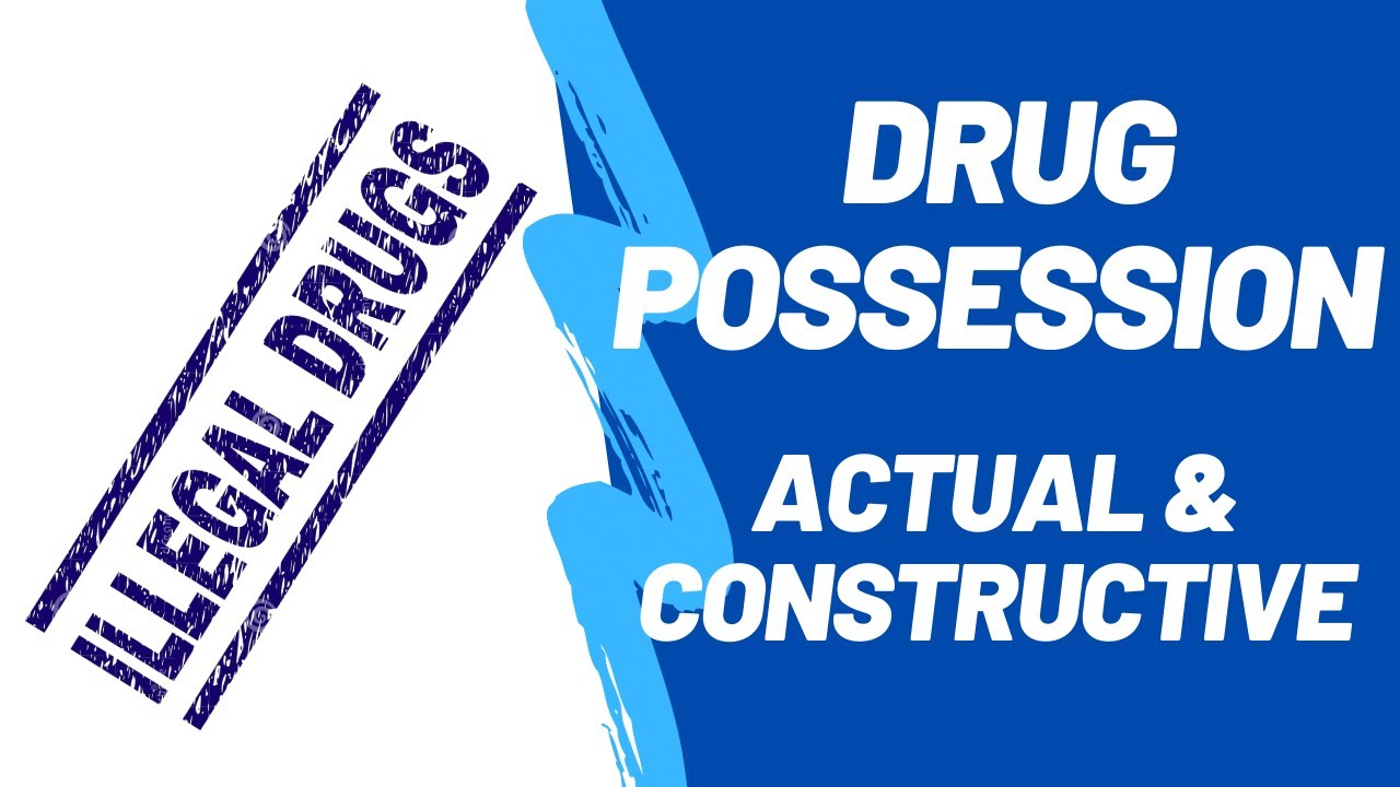 What is possession in a drug case? | Charleston, South Carolina Criminal Defense Attorney