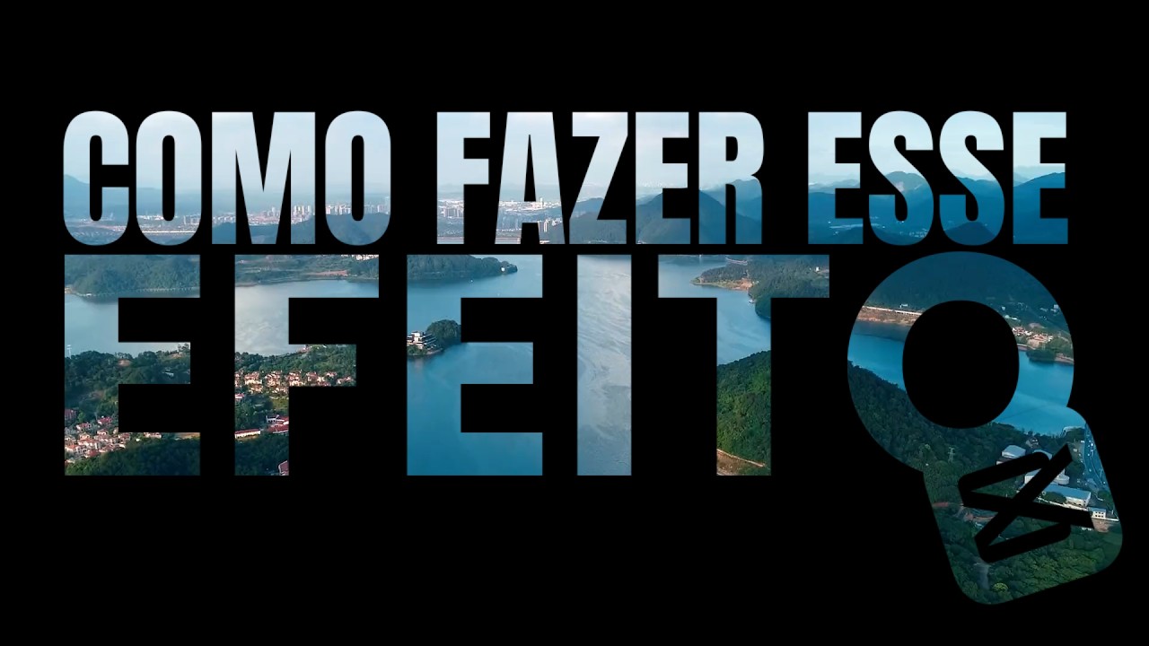 Como Colocar um V&iacute;deo Dentro do Texto no CapCut Pelo Celular: Passo a Passo Completo