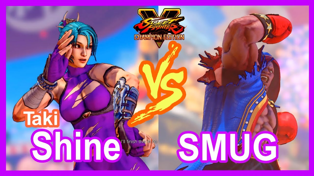 SFV Shine (Ibuki, Taki) VS SMUG (Balrog)