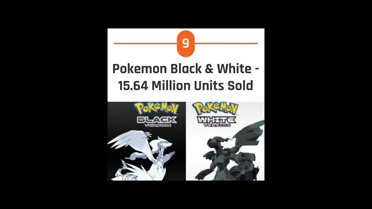 Top ten best-selling Pokemon games