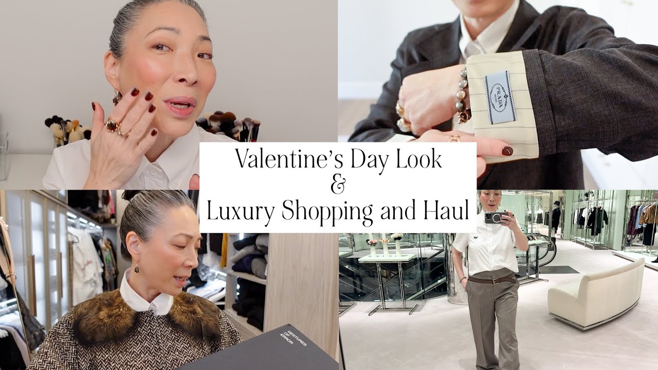 Valentine's Day Look and Luxury Fashion Haul! PRADA SS25